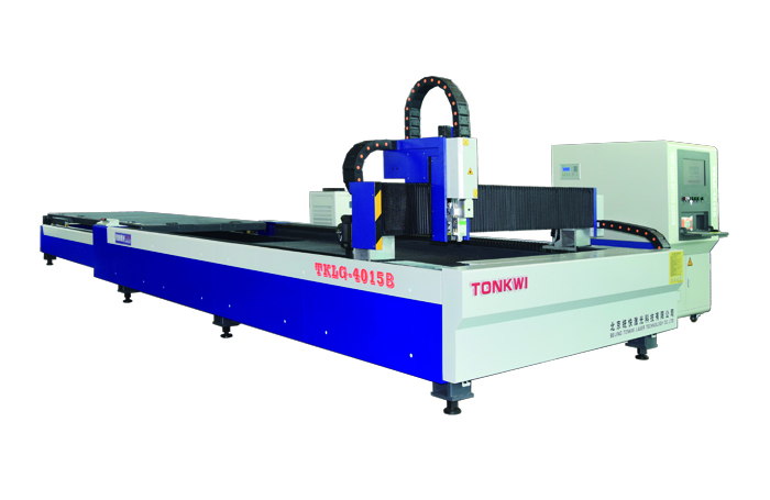 Open type exchange table fiber laser cut